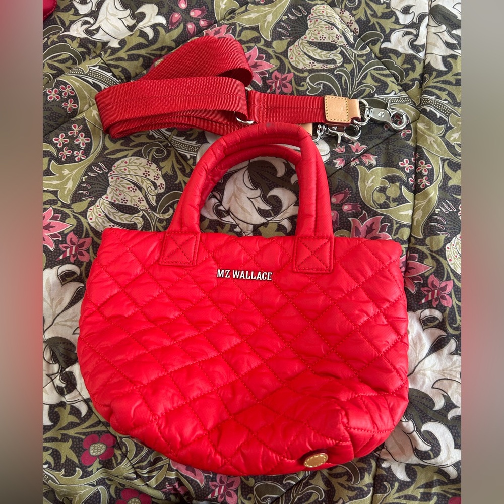 MZ Wallace micro metro Cherry Red